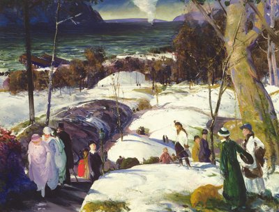 Easter Snow, 1915 by George Wesley Bellows